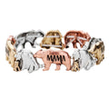 Mama Metal Stretch Bracelet
