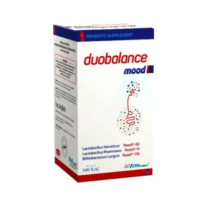 NBTLife Duobalance Mood Probiotic Supplement for Gut Health & Mood Balance Support - 30 Capsules