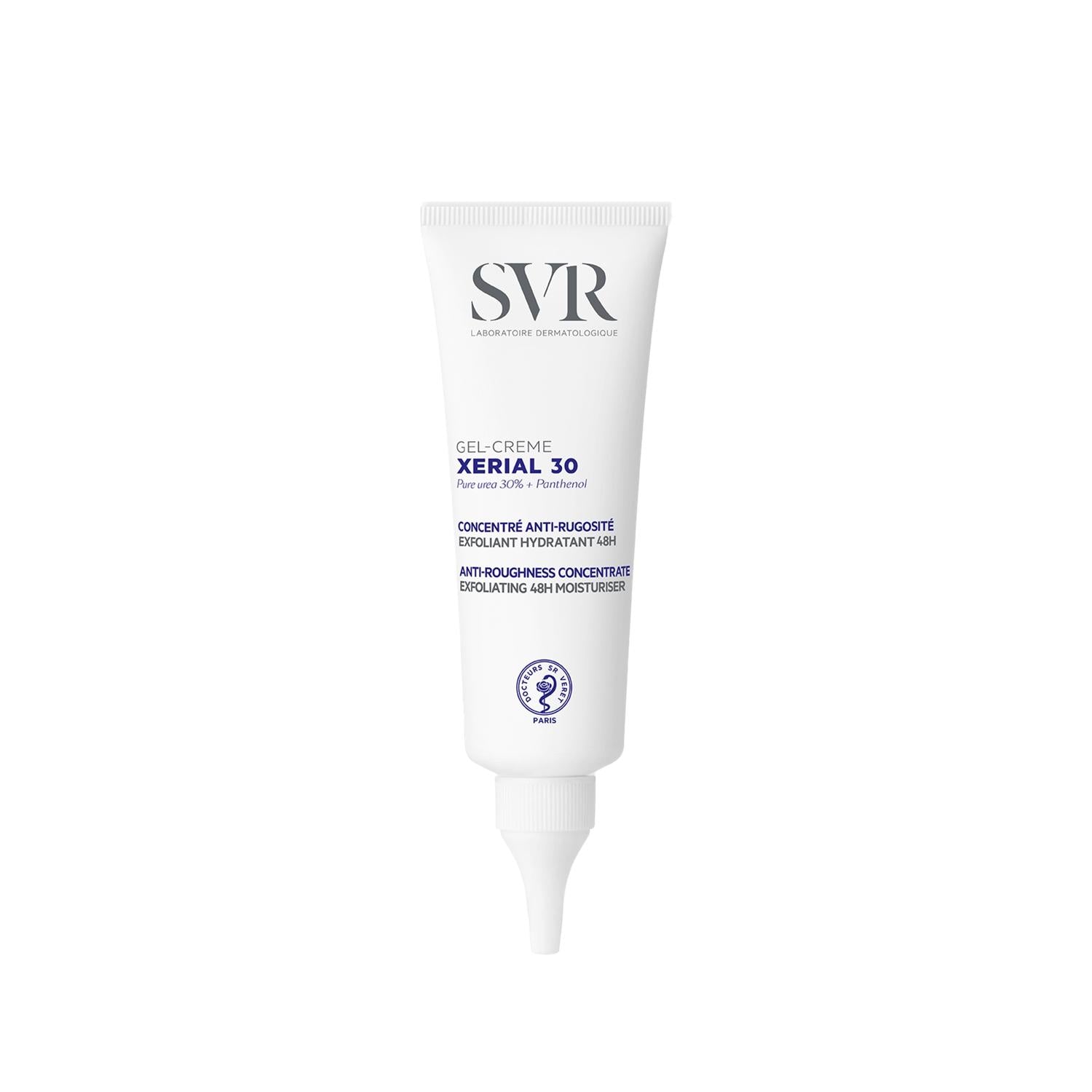 SVR Xerial 30: Peeling Moisturizer for Smooth Skin & 48-Hour Hydration | Anti-Roughness Cream for Combination & Dry Skin