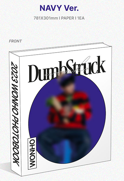 Wonho 2023 Photobook - Dumbstruck