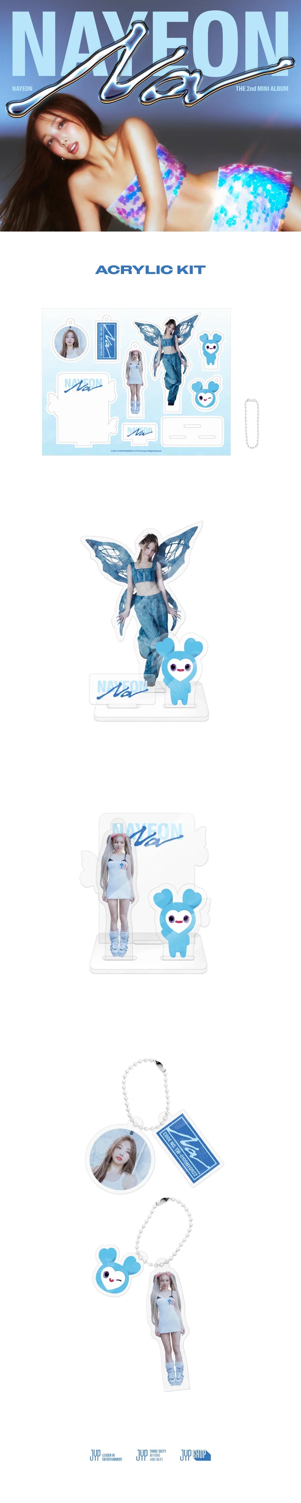 Twice Nayeon - Na 2nd Mini Album Official MD Acrylic Kit