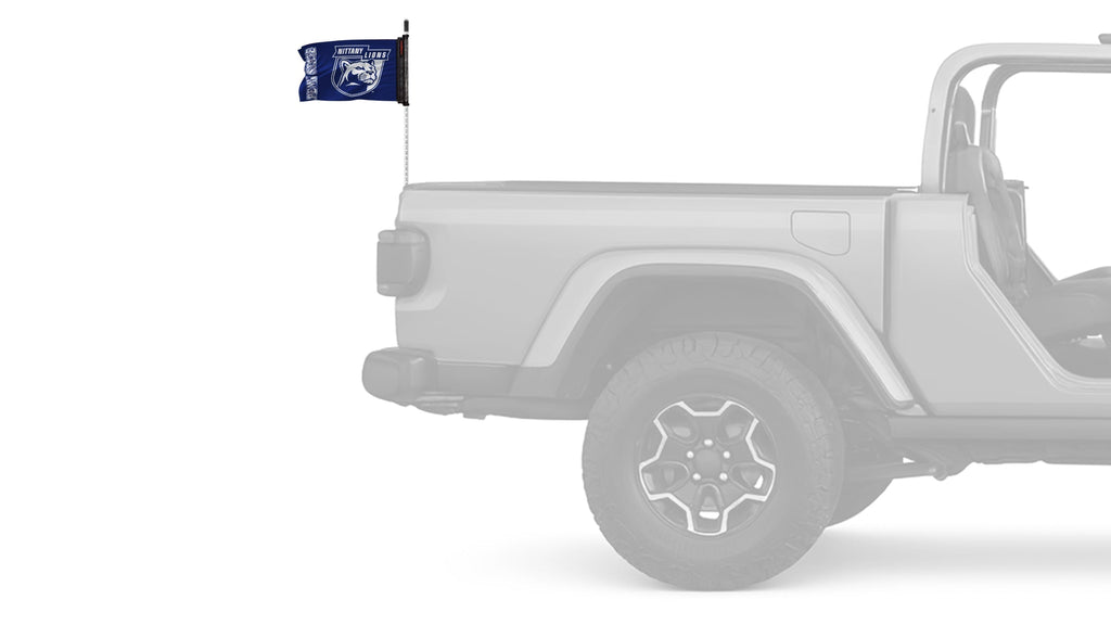 Penn State 11"x17" Forever Wave Flag for Jeep Wrangler CJ-7 and CJ-8 1976-1986