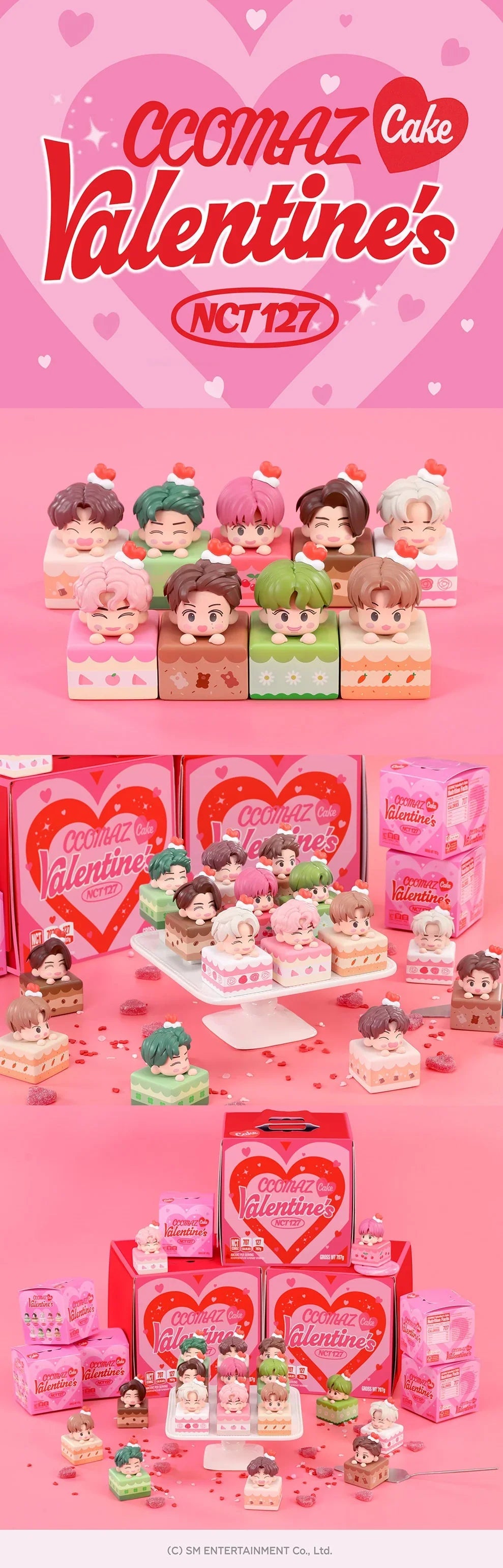 NCT127 - 2024 Ccomaz Valentine's Cake MD