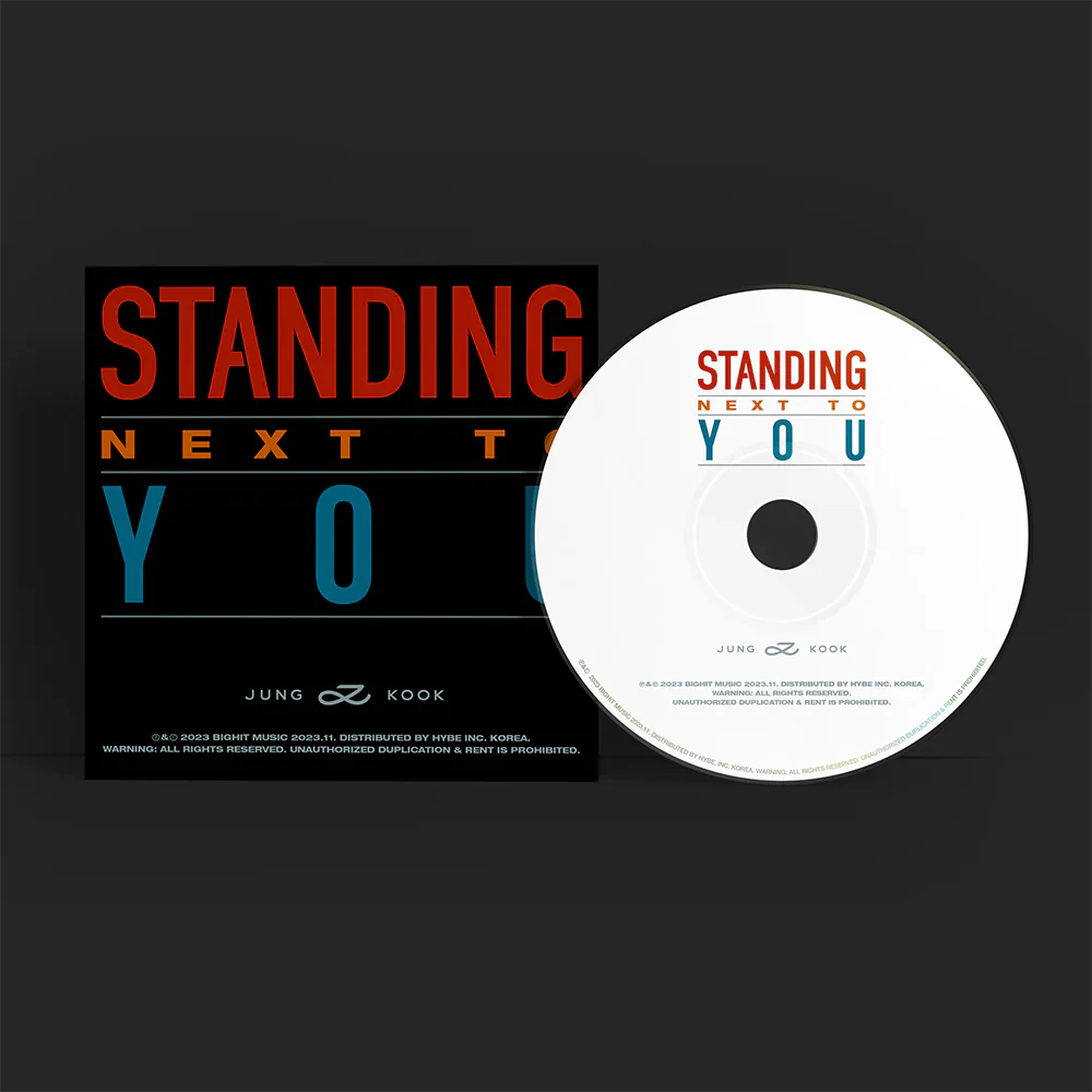 BTS Jungkook - Standing Next To You Single DB Album