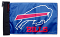 Buffalo Bills 11"x17" Forever Wave Flag for Jeep Wrangler CJ-7 and CJ-8 1976-1986