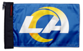 Los Angeles Rams 11"x17" Forever Wave Flag for Jeep Wrangler JK 2-Door 2007-2018