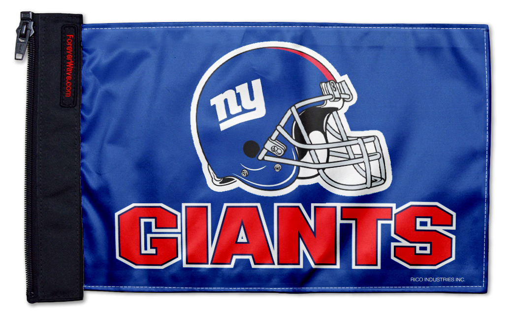 New York Giants 11"x17" Forever Wave Flag