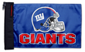 New York Giants 11"x17" Forever Wave Flag for Jeep Wrangler YJ 1986-1995