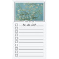 To Do List Notepad: Van Gogh Paintings, Checklist, Task Planner for Grocery Shopping, Planning, Organizing - Paperback