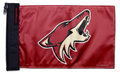 Arizona Coyotes 11"x17" Forever Wave Flag for Jeep Wrangler CJ-7 and CJ-8 1976-1986