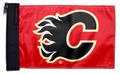 Calgary Flames 11"x17" Forever Wave Flag for Jeep Wrangler JK 2-Door 2007-2018