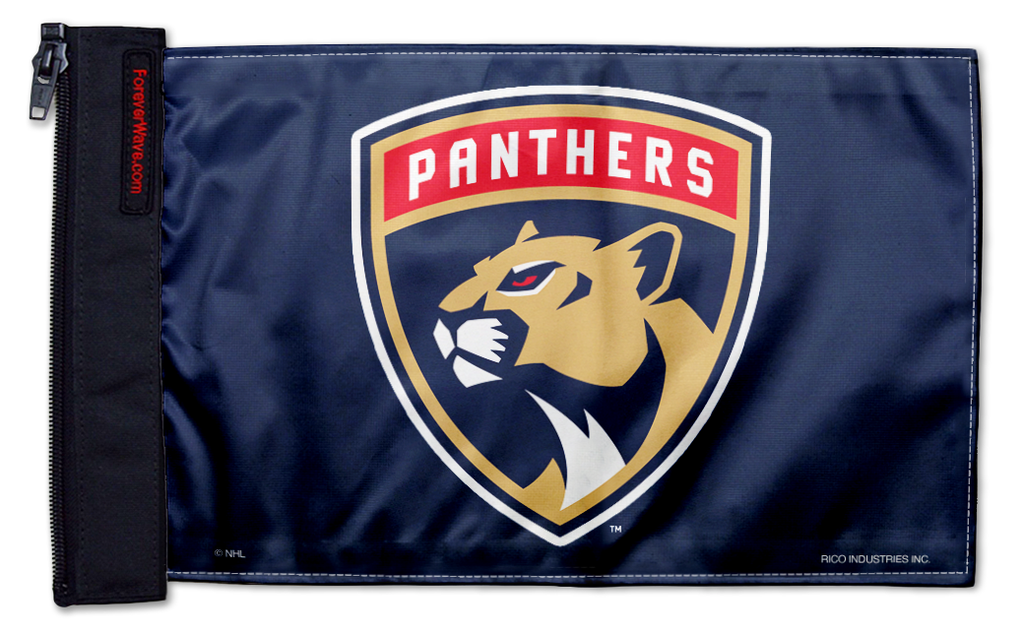 Florida Panthers 11"x17" Forever Wave Flag for Jeep Wrangler LJ 2003-2006