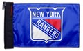 New York Rangers 11"x17" Forever Wave Flag for Jeep Wrangler JK 2-Door 2007-2018