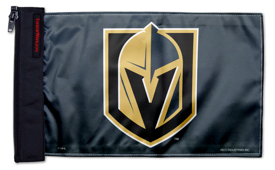 Las Vegas Knights 11"x17" Forever Wave Flag for Jeep Wrangler LJ 2003-2006