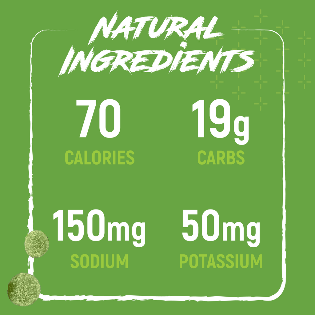 Wicked Apple Sour Energy Chews