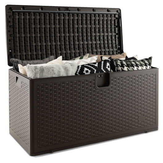 31/73/100 Gallon All Weather Storage Container with Lockable Lid-S