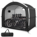 Bike Storage Shed Tent with PU4000MM Waterproof 210D Oxford Fabric for 5 Bikes
