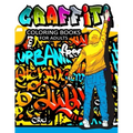 Graffiti Coloring Books for Adults: Illustrated Graffiti Designs - Paperback