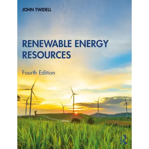 Renewable Energy Resources - Paperback