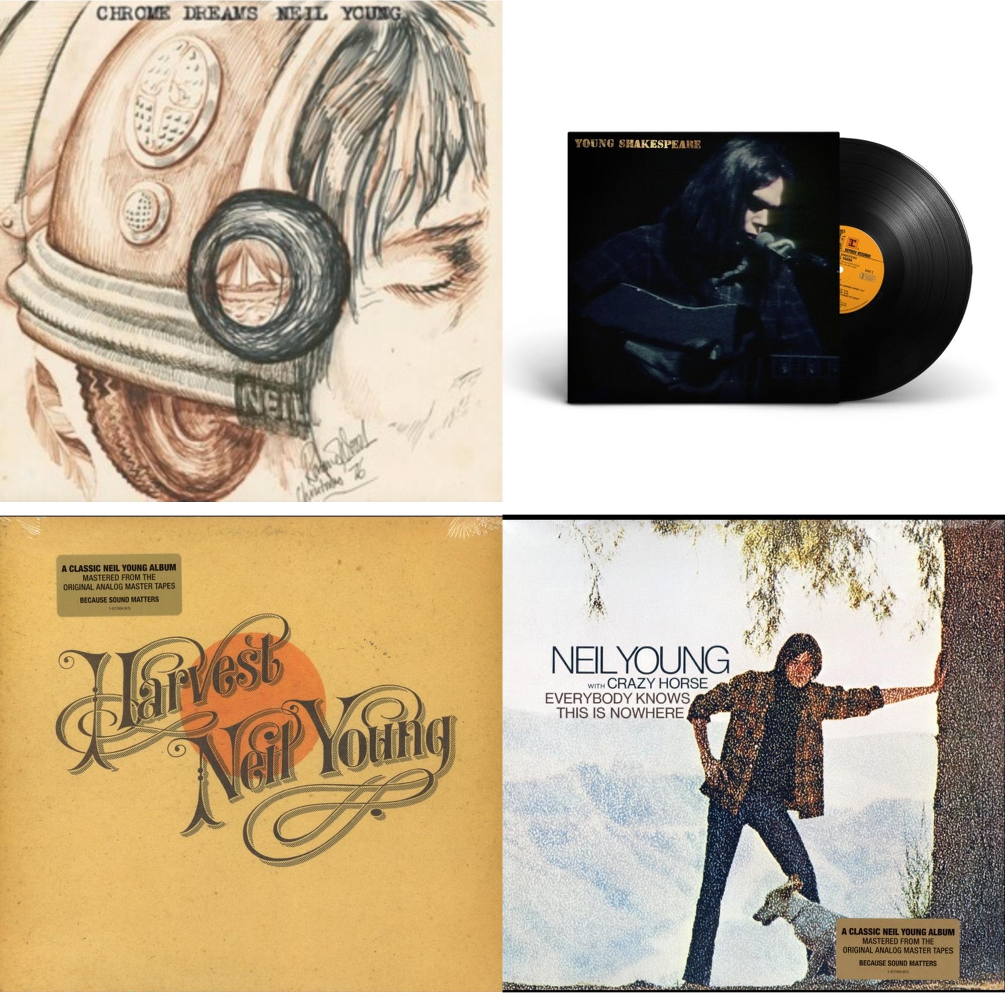 Chrome Dreams (2LP) & Young Shakespeare & Harvest & Everybody Knows This Is Nowhere