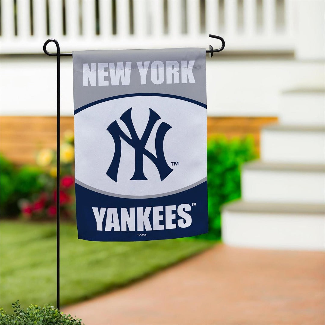 NY Yankees 2 Sided Garden Flag