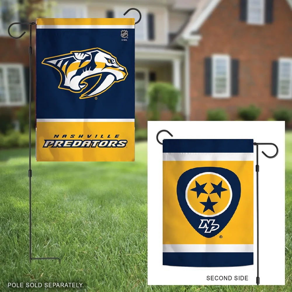 Nashville Predators Garden Flag 2 Sided