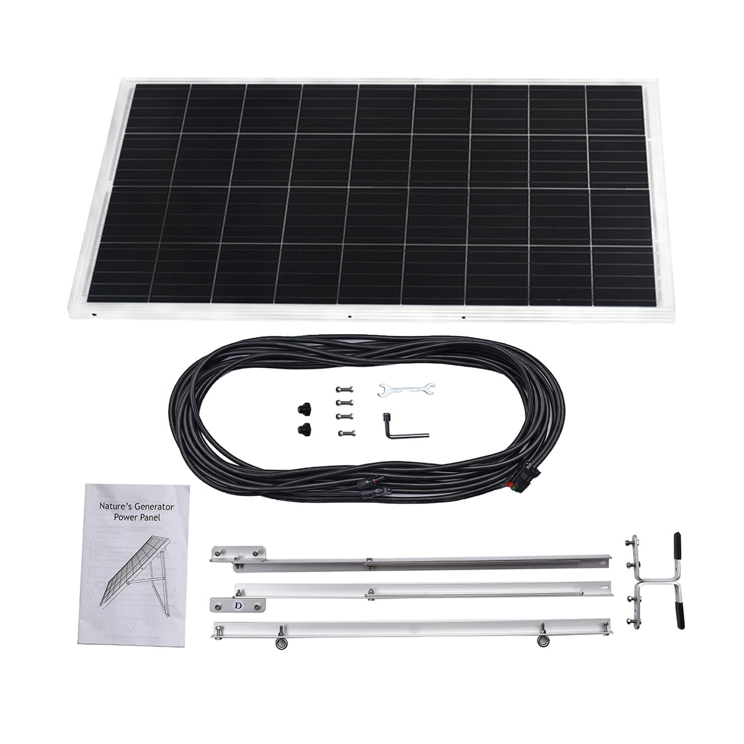 High Capacity Lithium 1800 Solar Generator and Transfer Switch