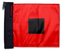 Hurricane Storm Warning 12"x12" Forever Wave Flag