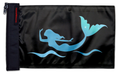 Mermaid 12"x18" Forever Wave Flag for Jeep Wrangler YJ 1986-1995