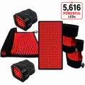 Red Light Nerve and Circulation Support Kit for Hands and Feet – 6 Devices Total LEDs: 5,616
