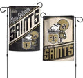 New Orleans Saints Garden Flag 2 Sided Retro Classic Logo