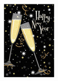 New Year's Toast Garden Flag Victoria Hutto
