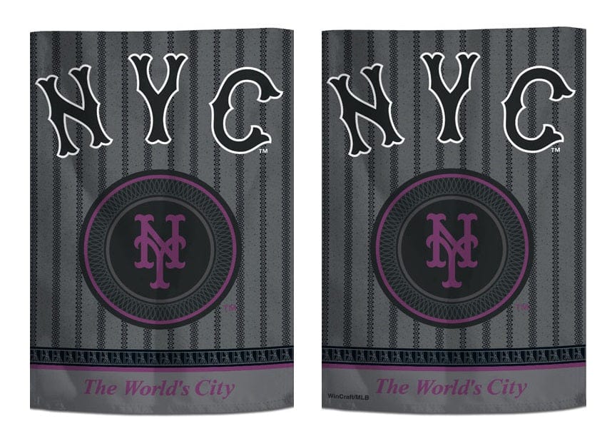 New York Mets Garden Flag 2 Sided City Connect