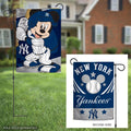 New York Yankees Garden Flag 2 Sided Mickey Mouse Disney