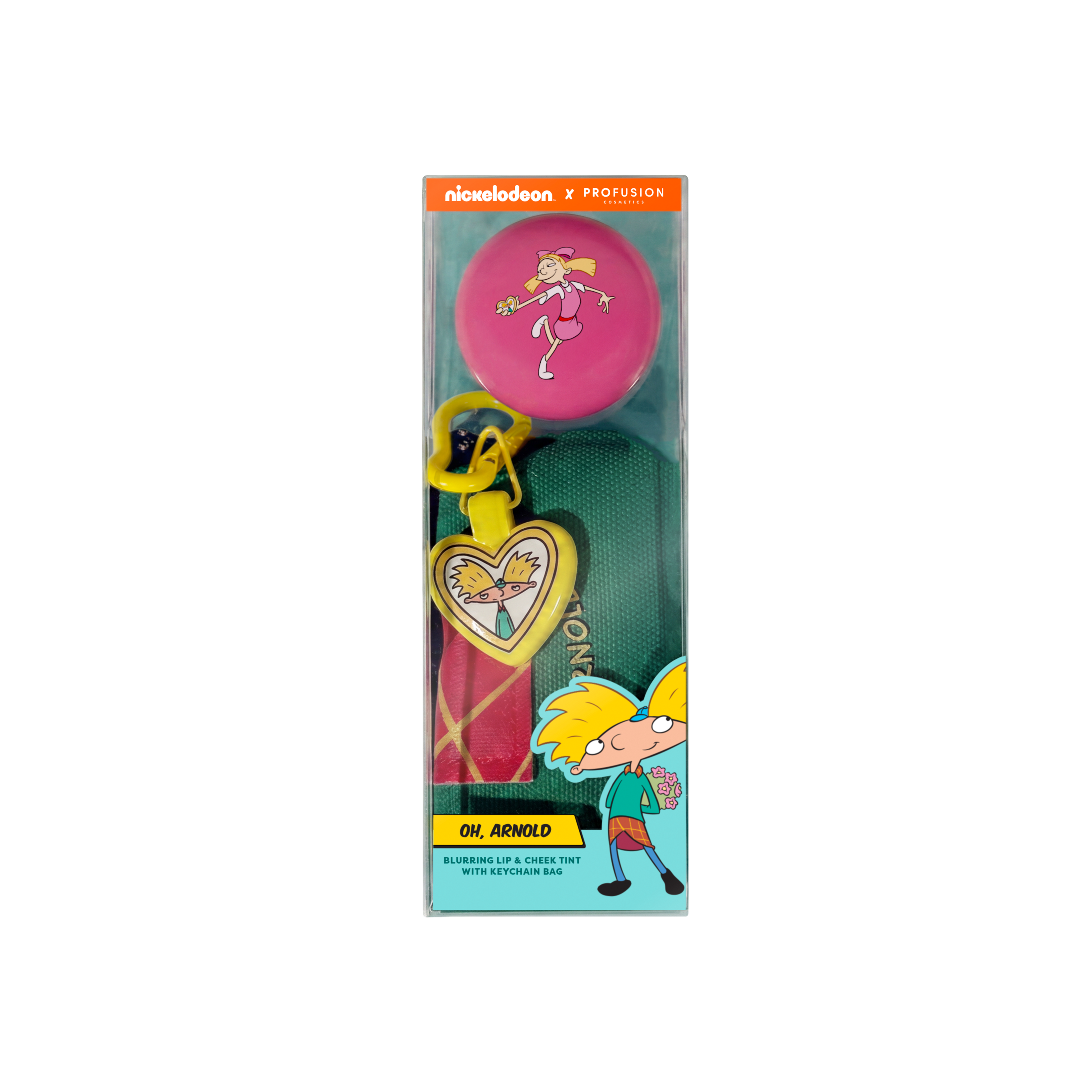 Hey Arnold! | Oh, Arnold - Blurring Lip & Cheek Tint with Keychain Bag
