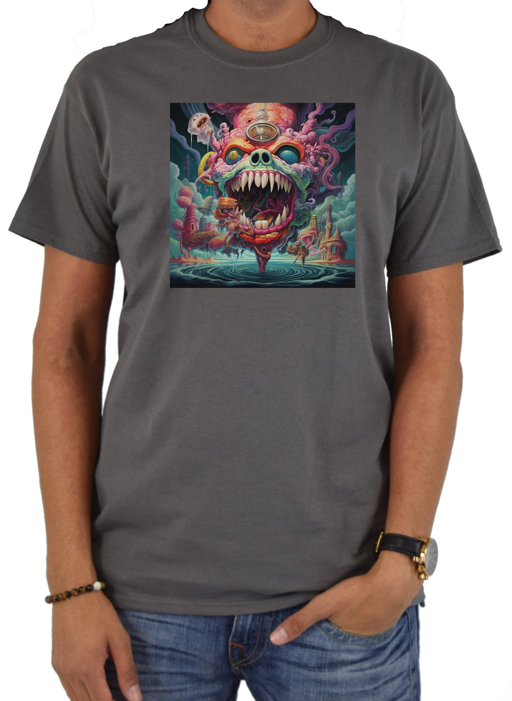 Nightmare Dragon Face T-Shirt