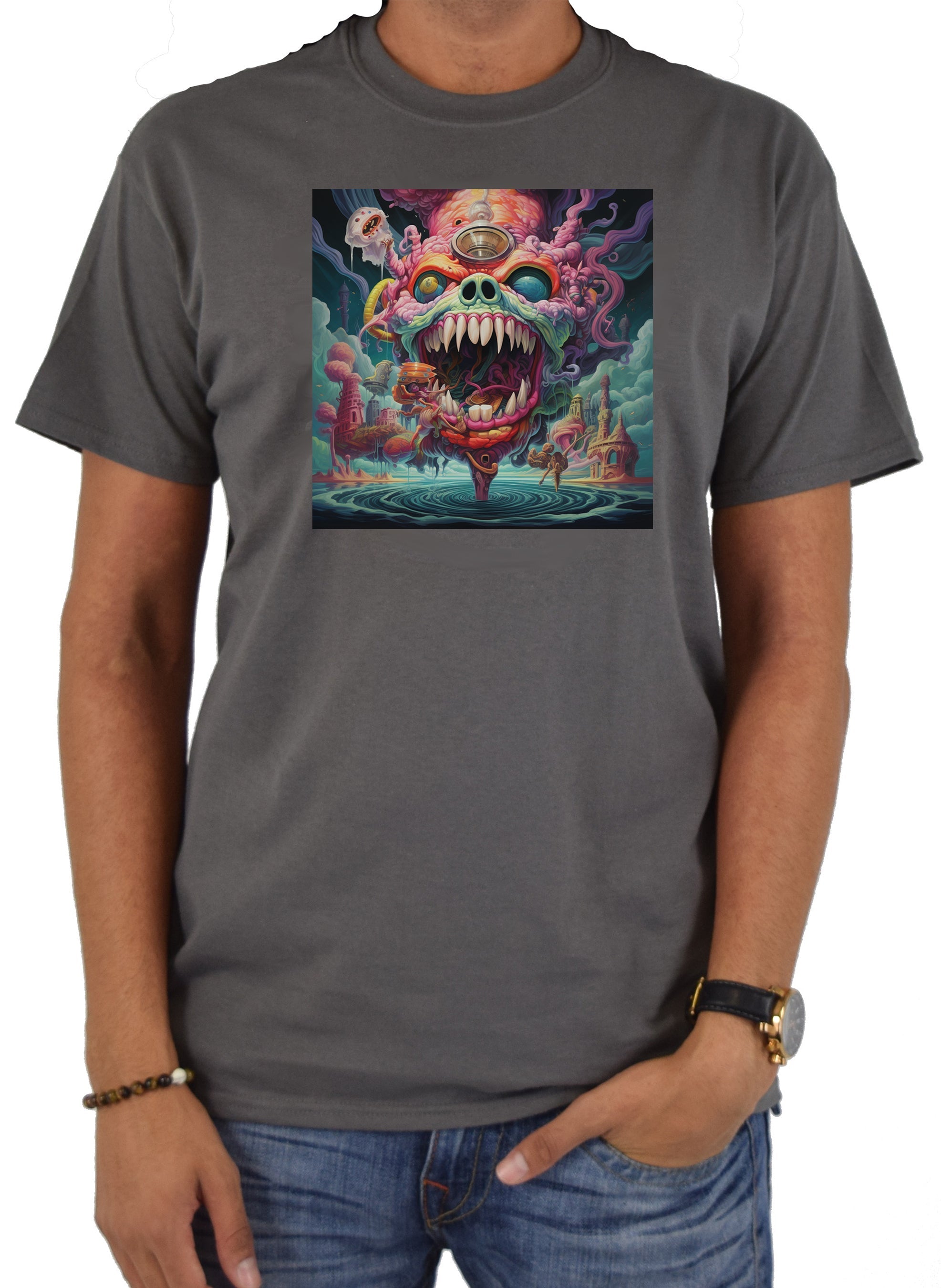 Nightmare Dragon Face T-Shirt