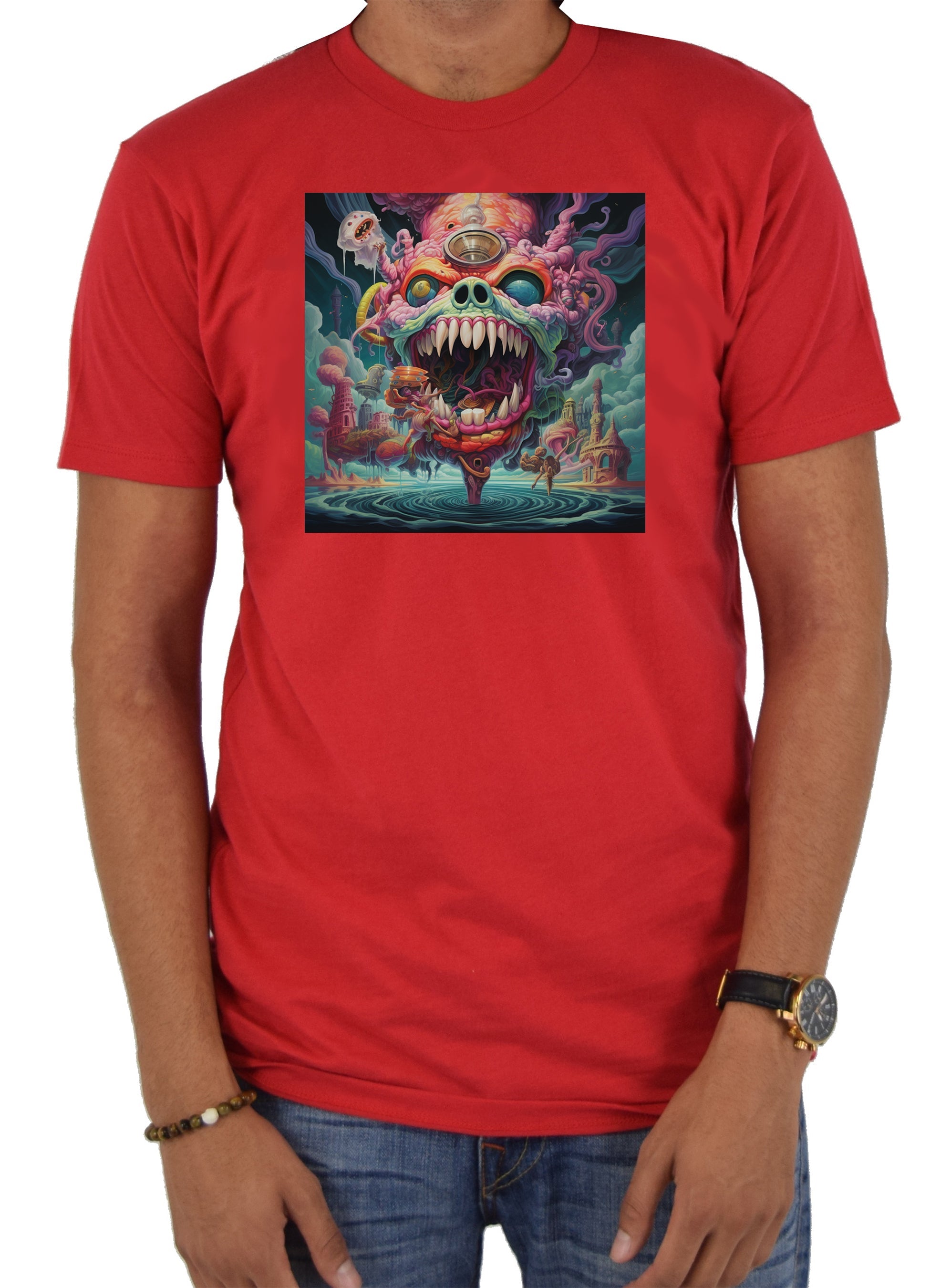 Nightmare Dragon Face T-Shirt