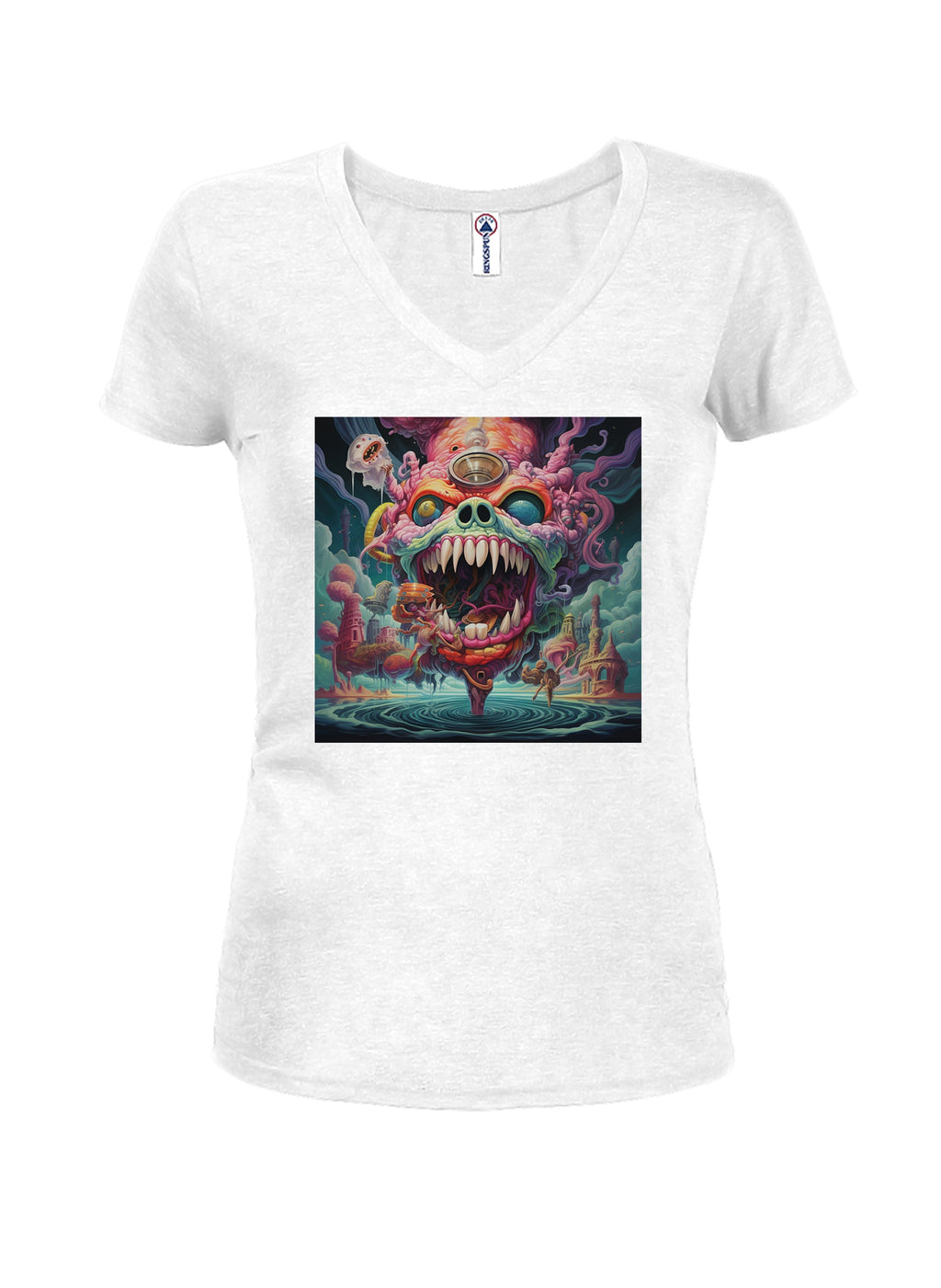Nightmare Dragon Face T-Shirt
