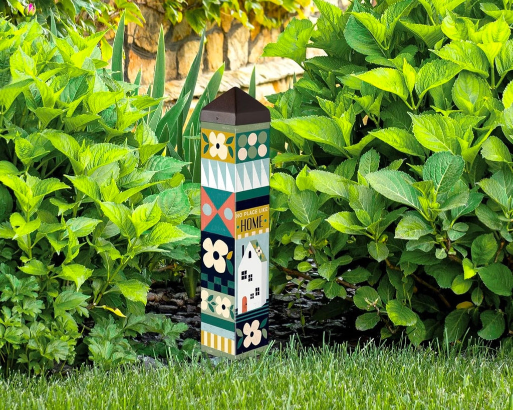 No Place Like Home Art Pole 20 Inches