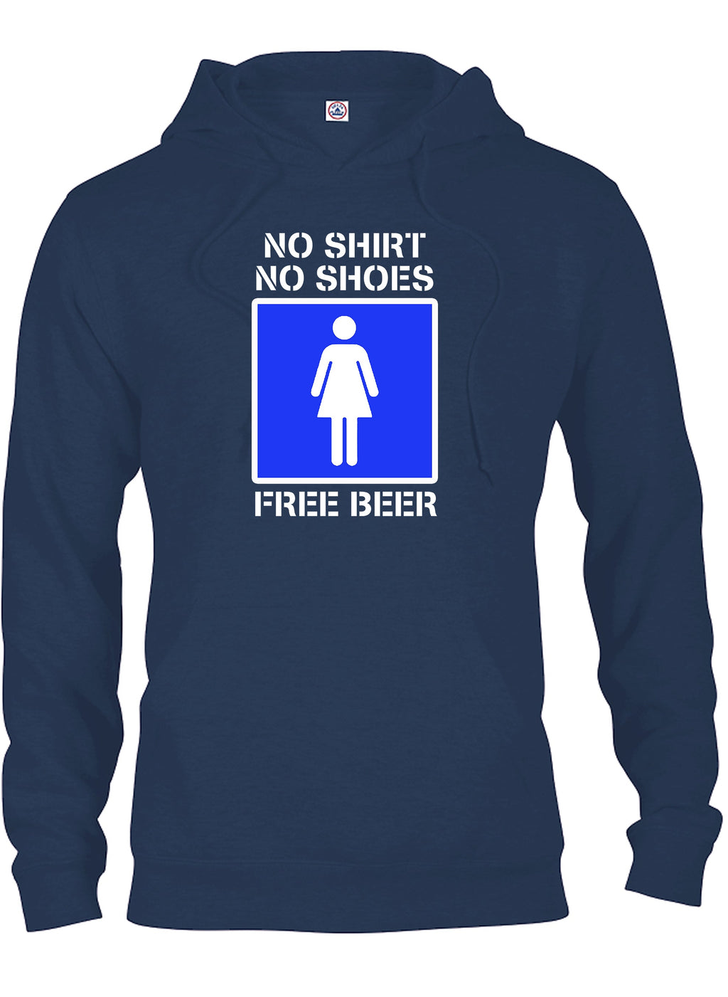 No Shirt No Shoes Free Beer T-Shirt