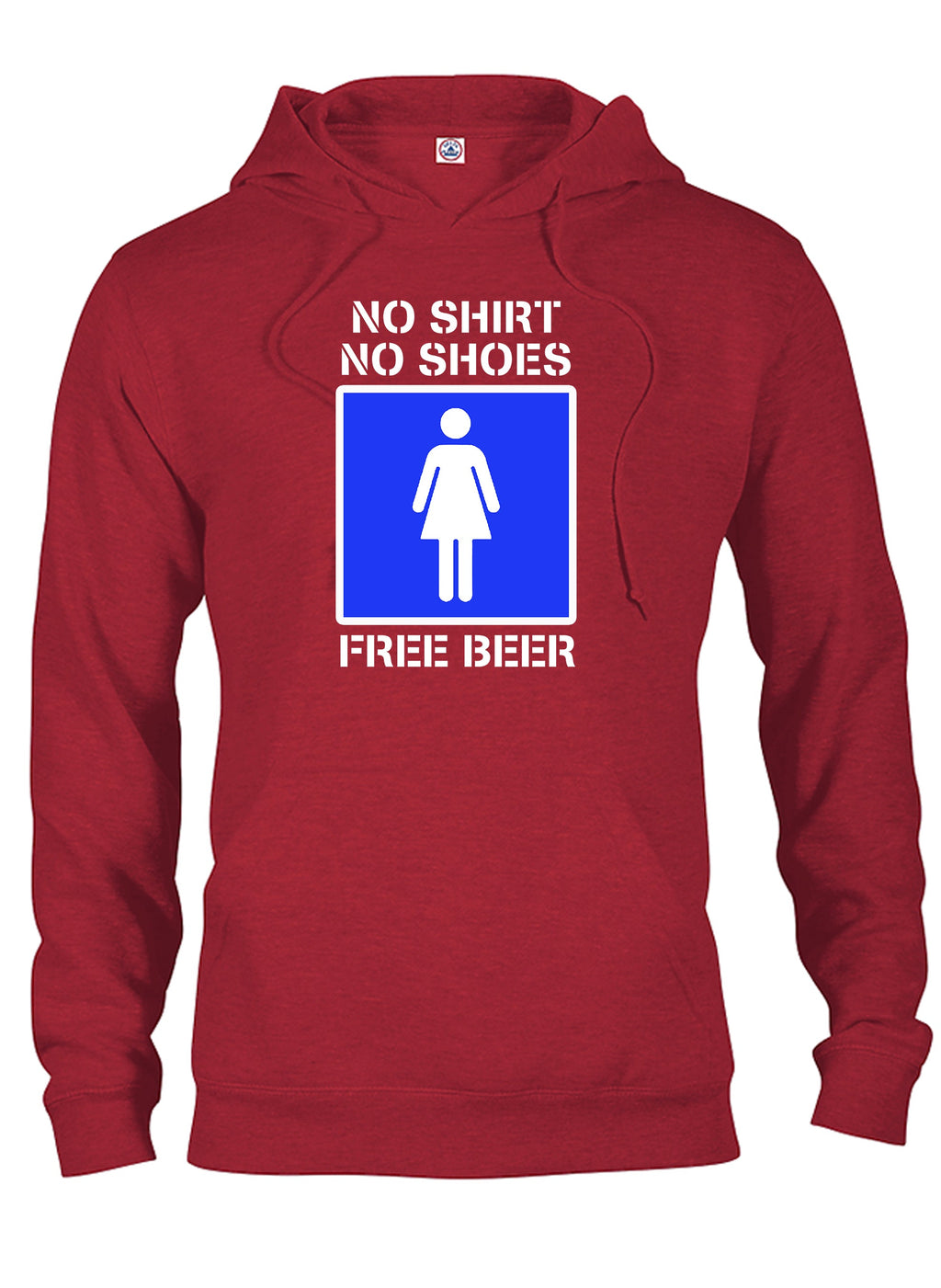 No Shirt No Shoes Free Beer T-Shirt