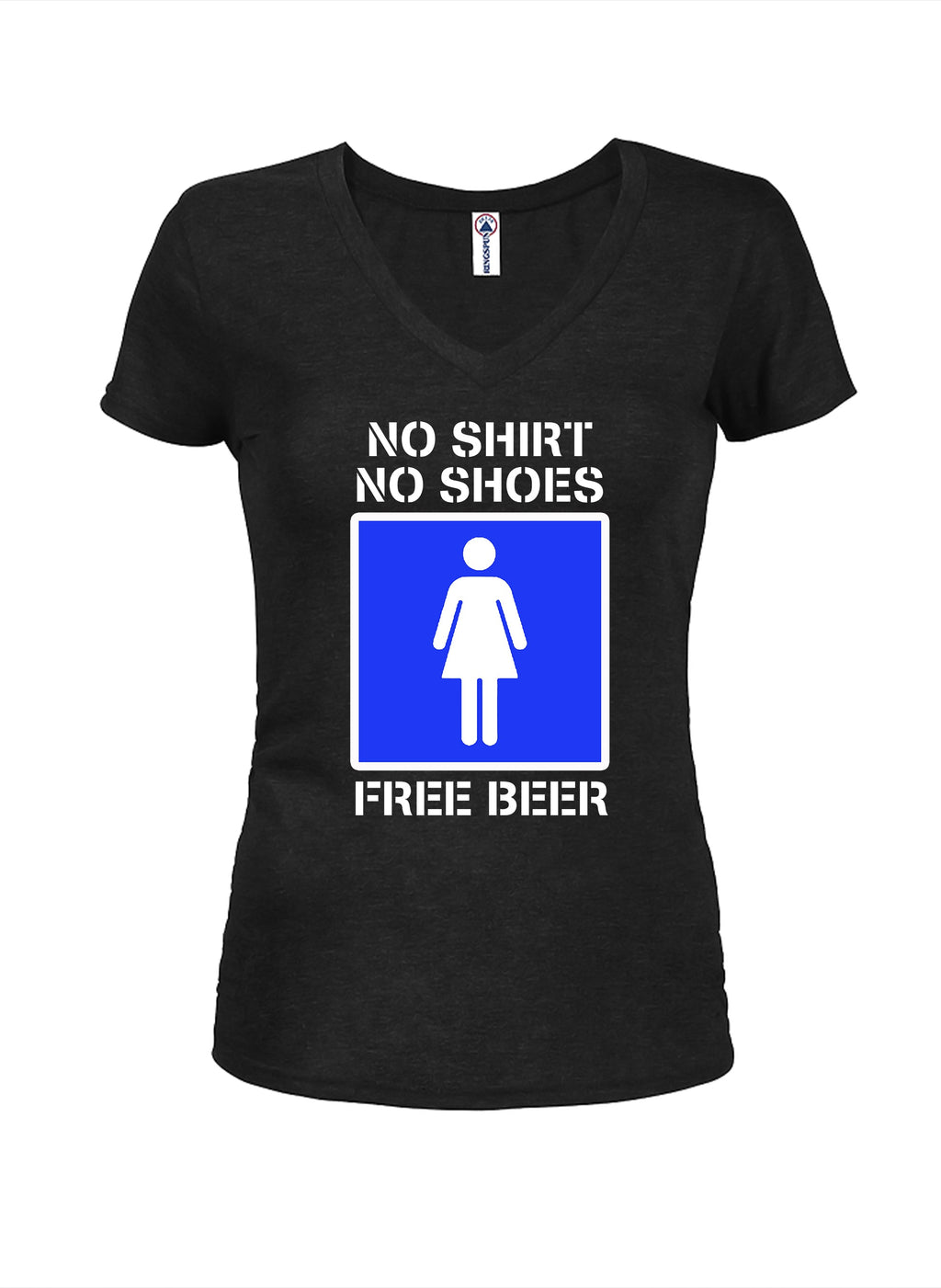 No Shirt No Shoes Free Beer T-Shirt