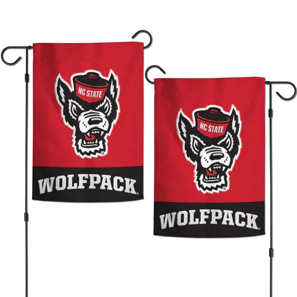 North Carolina State Embroidered 2 Sided Garden Flag