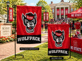 North Carolina State Embroidered 2 Sided Garden Flag