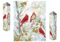 Northern Cardinals Art Pole 20 Inches