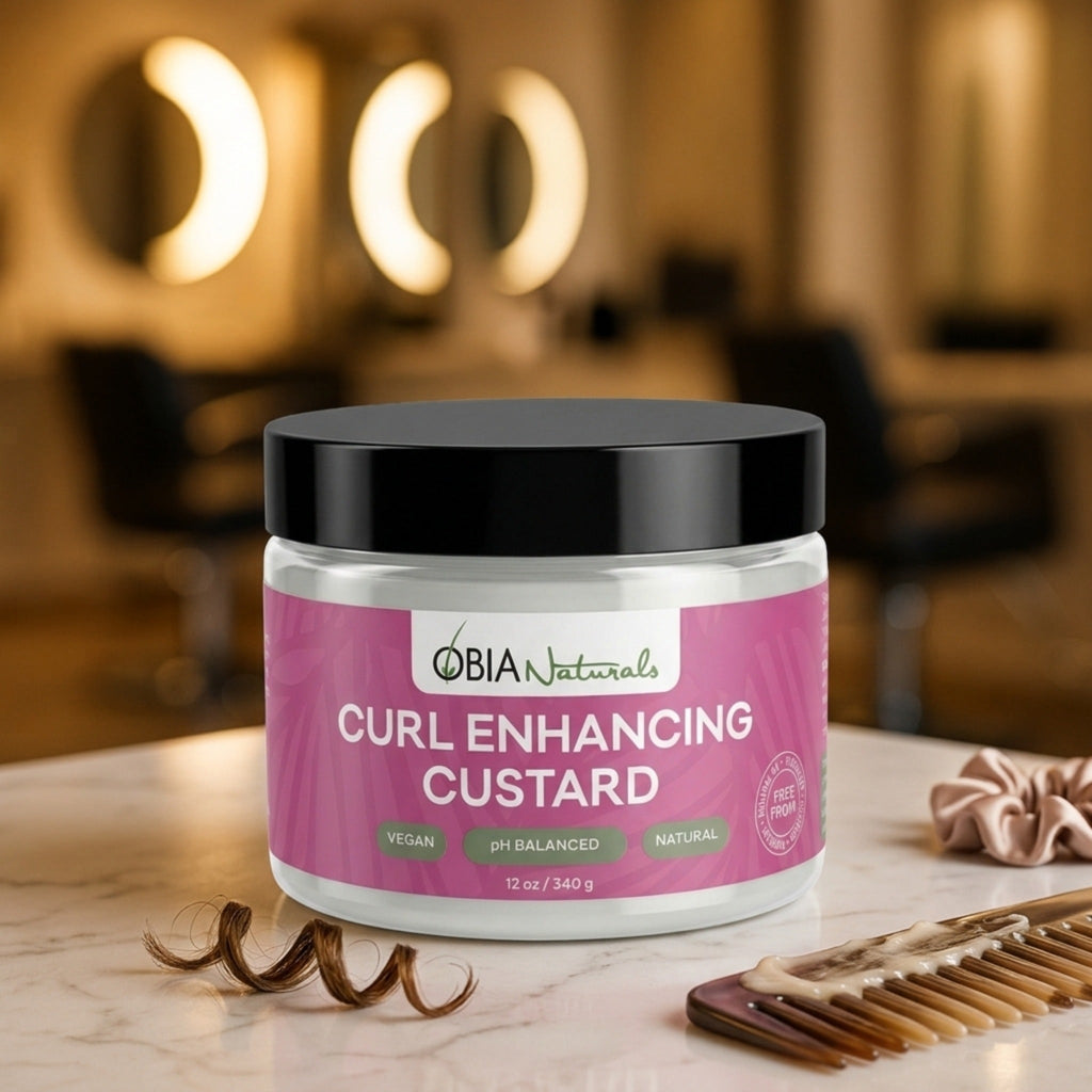 Curl Enhancing Custard — Curl Defining Gel for Curly Hair