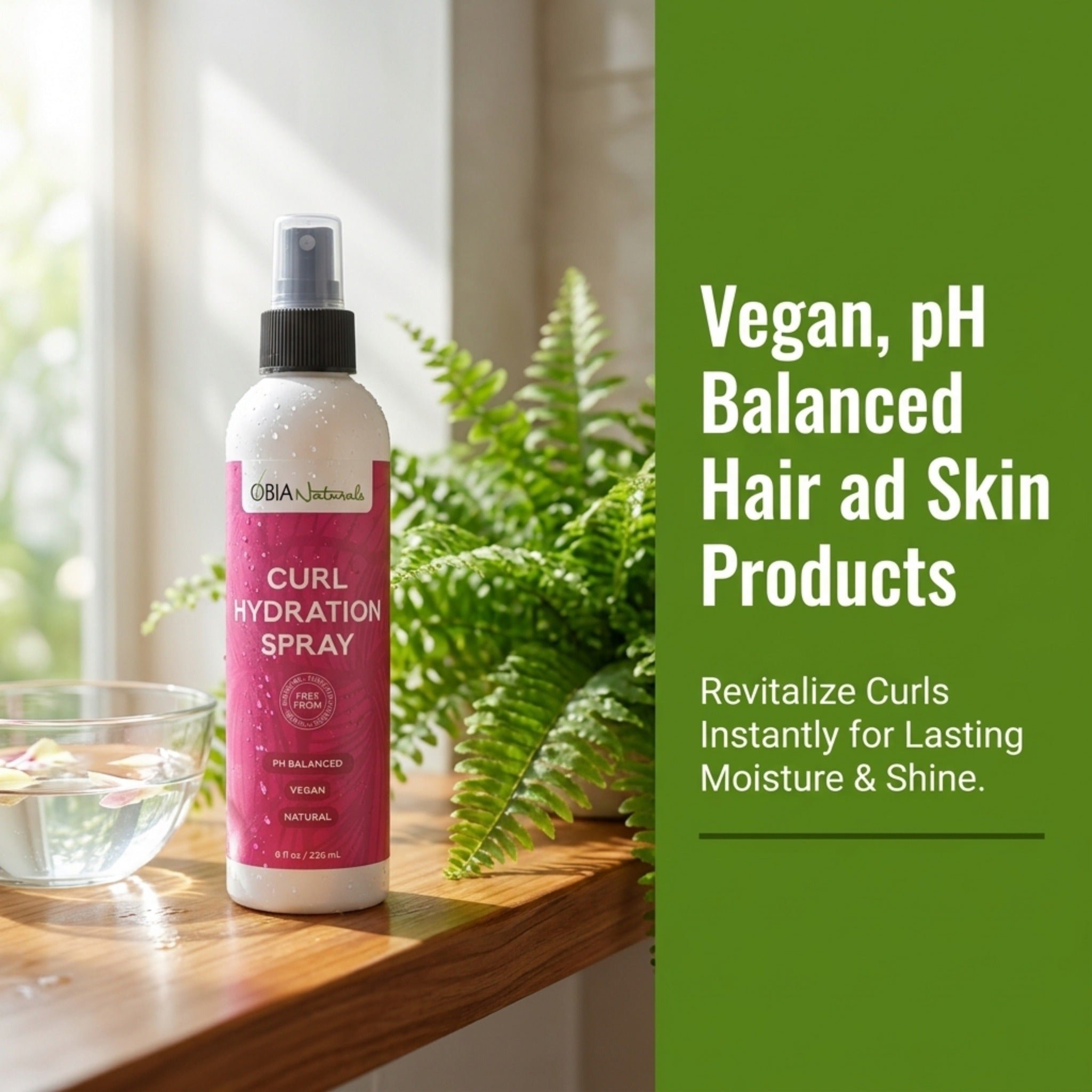 Curl Hydration Spray — Curl Refresher Spray for Curly Hair