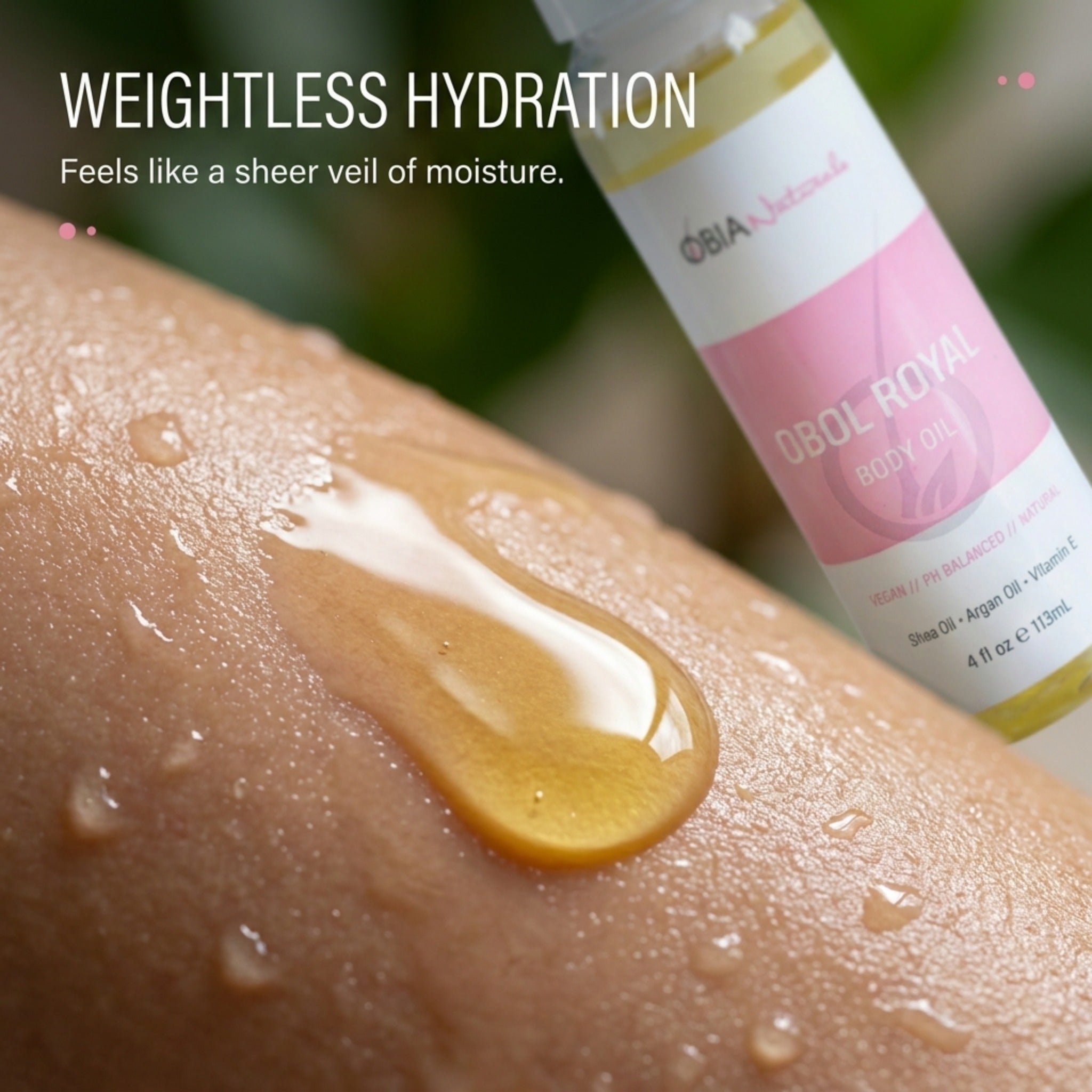 OBOL Royal Body Oil — Argan Body Oil for Women, After Shower