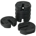$49 Only! Set of 6 Canopy Weights 30lbs Water Sand Filled Weight Plate Kit